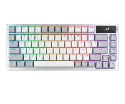 Klawiatura ASUS ROG Azoth White NX OLED  90MP031A-BKUA11